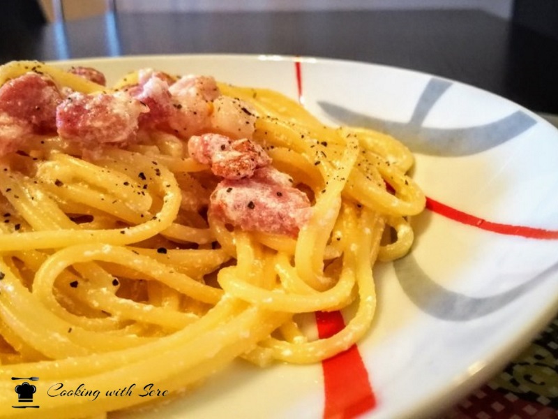 Pasta con yogurt greco e pancetta | Cooking with Sere