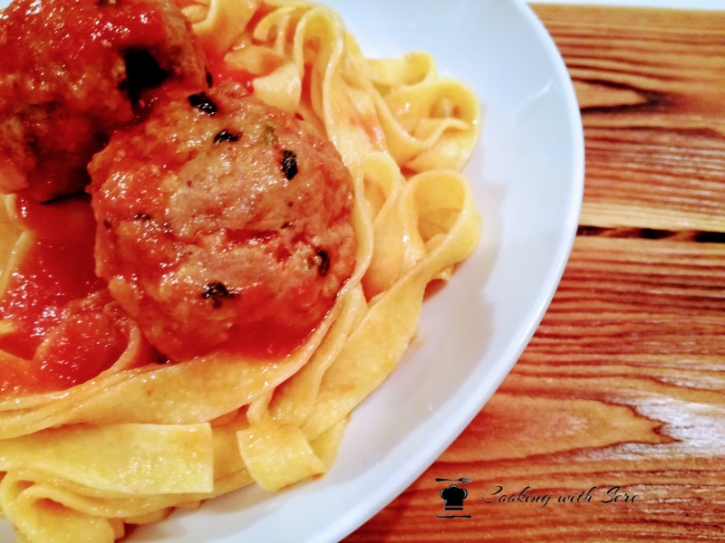 Spaghetti Con Polpette Al Sugo | Cooking With Sere