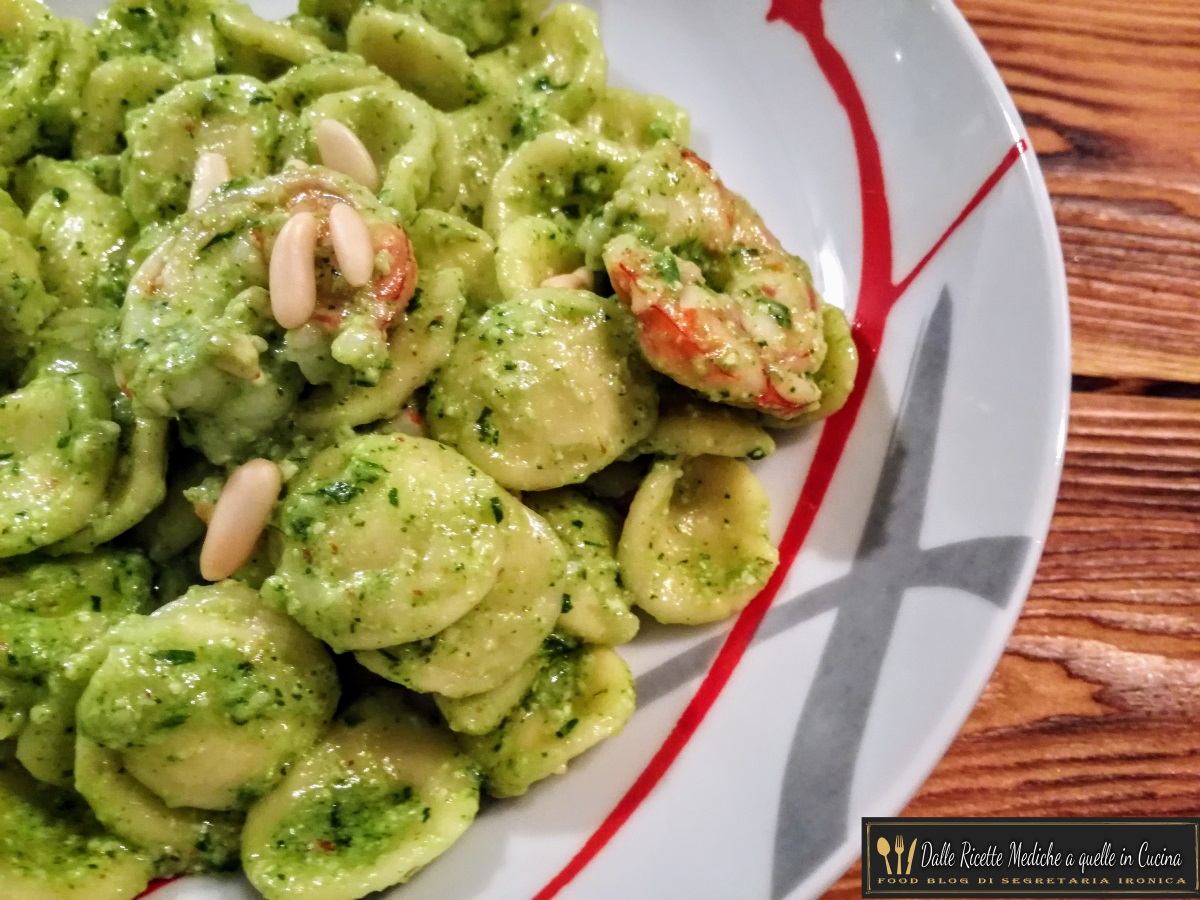 Pasta Con Pesto Di Rucola E Gamberetti | Cooking With Sere